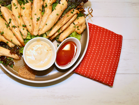 Sweet Bourbon Chicken Skewers